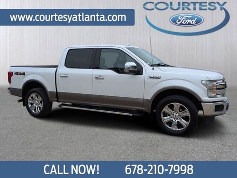 Certified 2018 Ford F150 Lariat w/ Equipment Group 502A Luxury AWD/4WD image 1