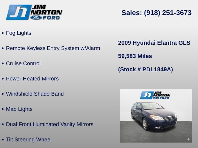 Used 2009 Hyundai Elantra GLS FWD image 18