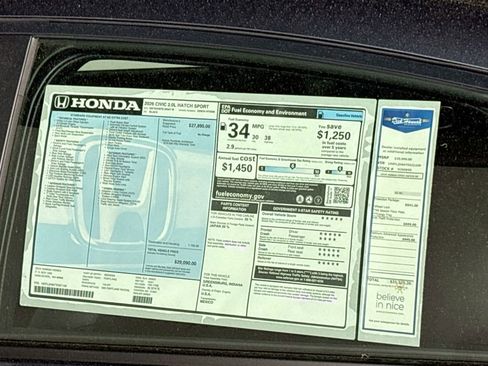 New 2026 Honda Civic Sport image 23
