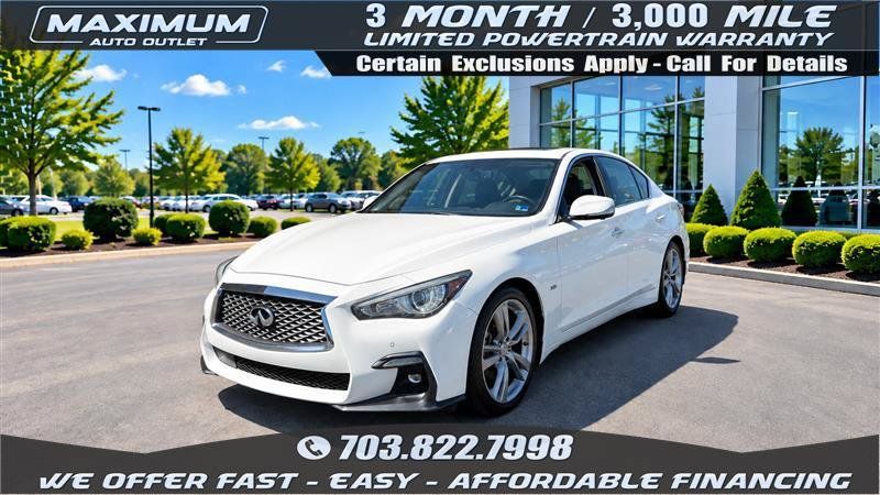 Used 2019 INFINITI Q50 Signature Edition w/ Cargo Package (L96) RWD image 1