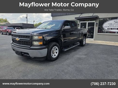Used 2014 Chevrolet Silverado 1500 W/T w/ Chrome Bumper Package RWD image 1