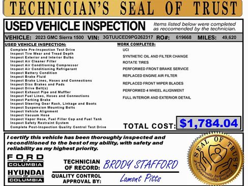 Used 2023 GMC Sierra 1500 Elevation image 2