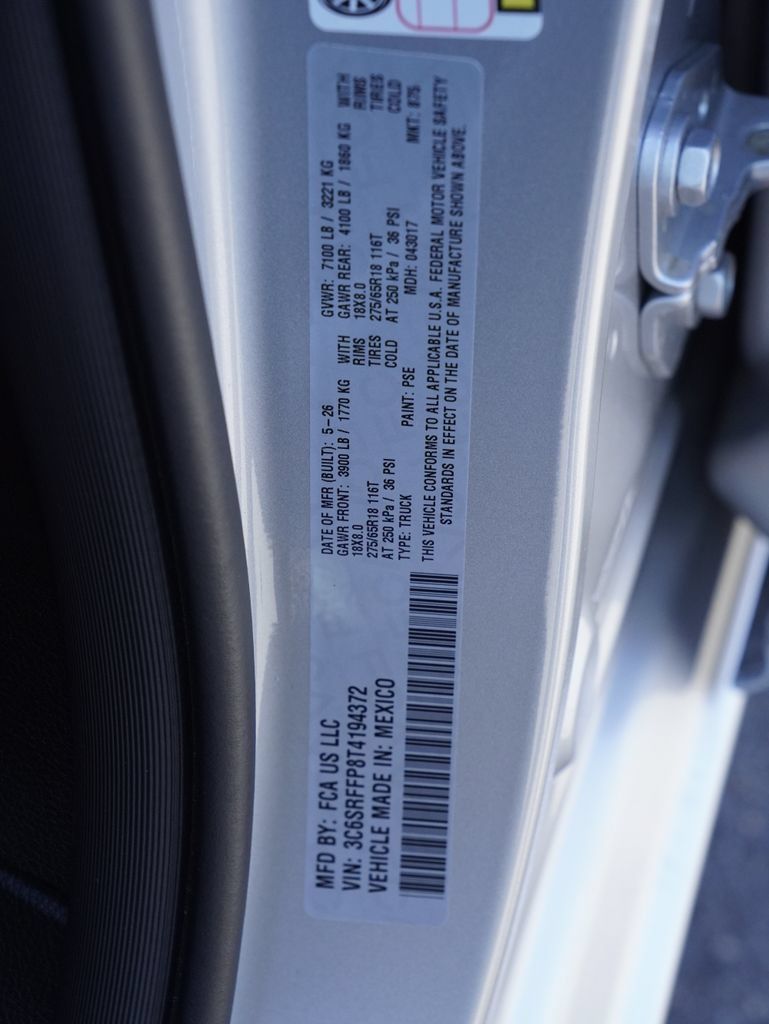 New 2026 RAM 1500 Big Horn w/ Sport Appearance Package AWD/4WD image 38