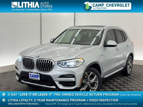 Used 2021 BMW X3 xDrive30e w/ Convenience Package image 1