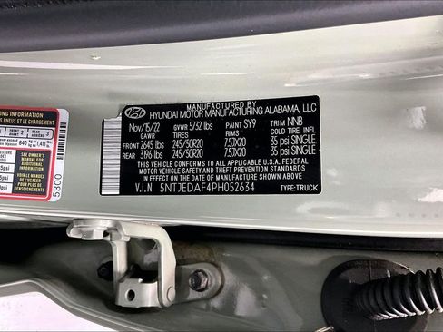 Used 2023 Hyundai Santa Cruz Limited AWD/4WD image 43
