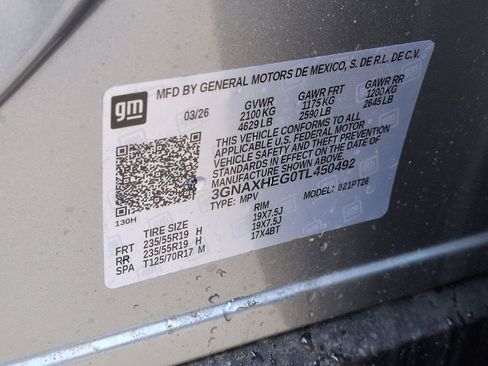 New 2026 Chevrolet Equinox LT w/ Safety and Technology Package FWD image 28