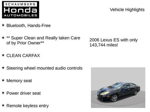 Used 2006 Lexus ES 330 FWD image 8