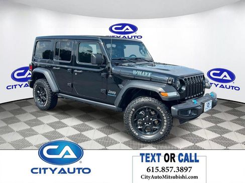 Used 2023 Jeep Wrangler Unlimited w/ Sun & Screen Package AWD/4WD image 1