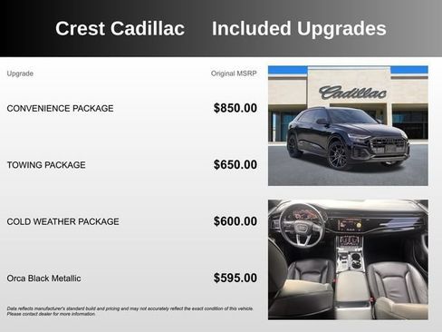 Used 2019 Audi Q8 Premium w/ Convenience Package AWD/4WD image 5