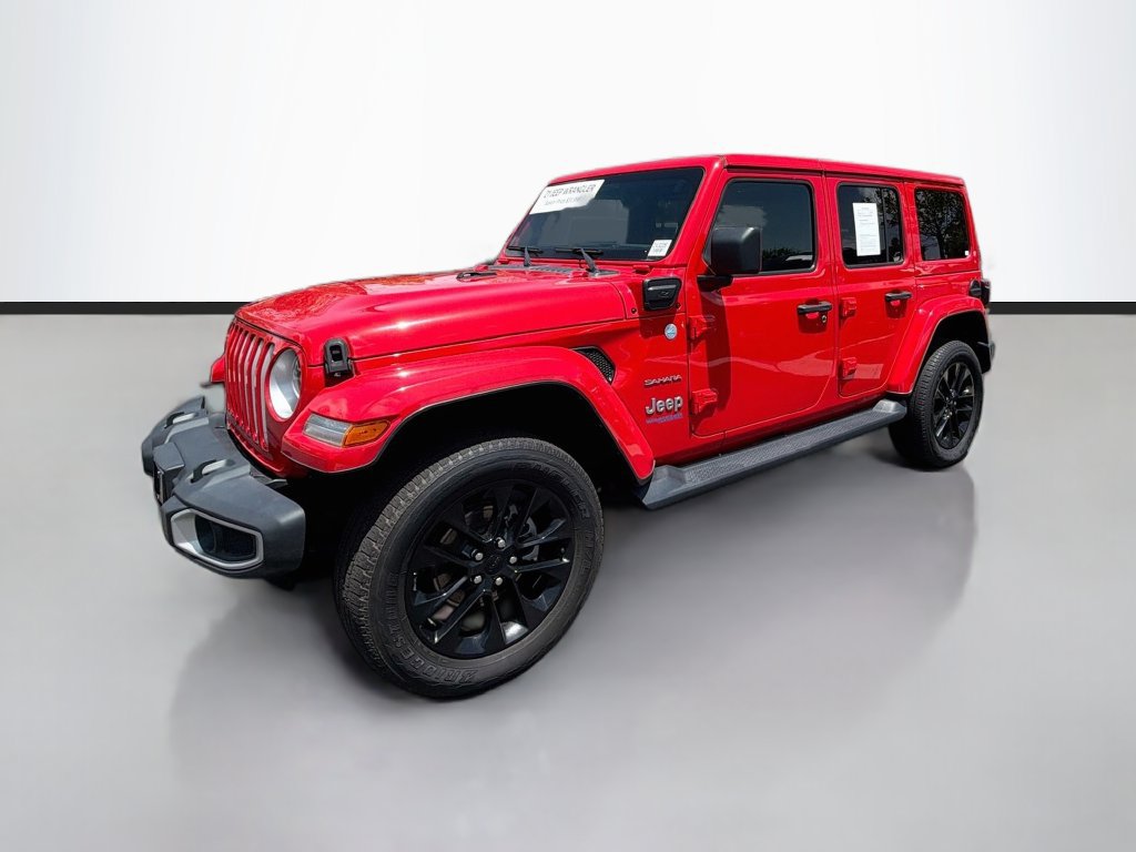 Used 2021 Jeep Wrangler Unlimited Sahara w/ Cold Weather Group AWD/4WD image 1