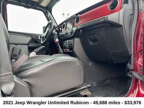 Used 2021 Jeep Wrangler Unlimited Rubicon image 23