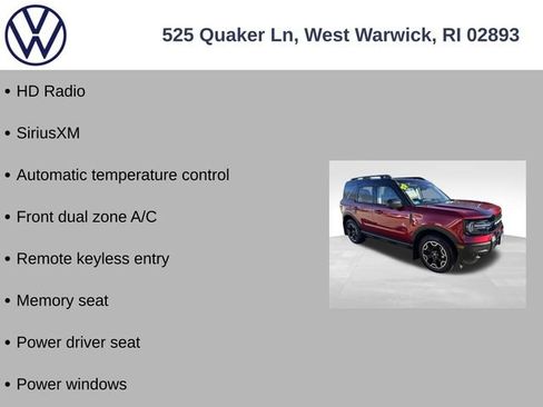 Used 2025 Ford Bronco Sport Outer Banks w/ Outer Banks Tech Package+ image 12