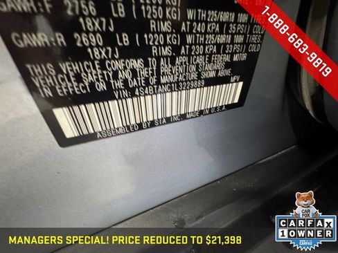 Used 2020 Subaru Outback Limited image 28