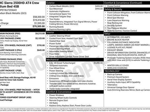 Used 2020 GMC Sierra 2500 AT4 w/ AT4 Premium Package image 44