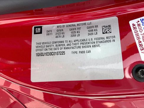 Used 2012 Cadillac CTS Performance RWD image 32