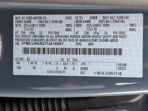 New 2026 Ford Escape Active w/ Cold Weather Package image 51