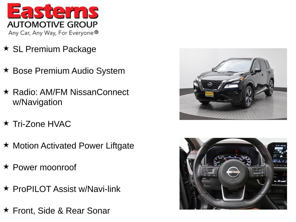 Used 2023 Nissan Rogue SL w/ SL Premium Package AWD/4WD image 12