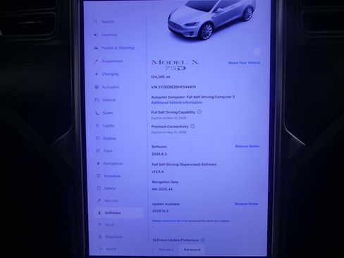 Used 2017 Tesla Model X 100D AWD/4WD image 10