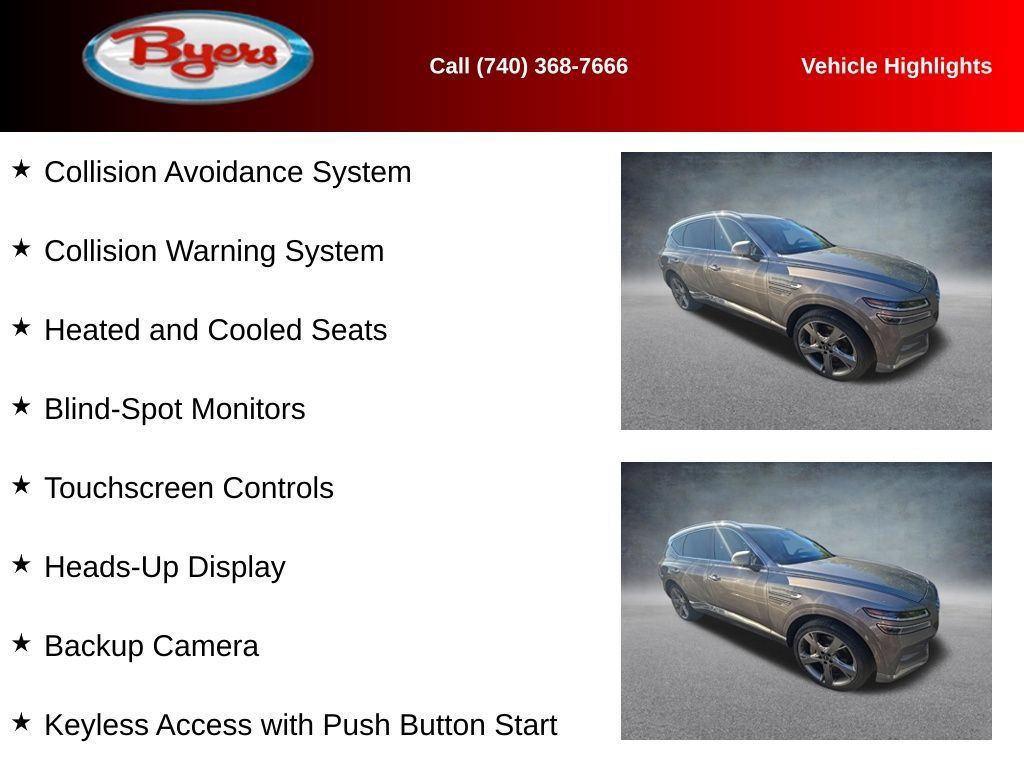 Used 2021 Genesis GV80 3.5T w/ Prestige Package 07 AWD/4WD image 11