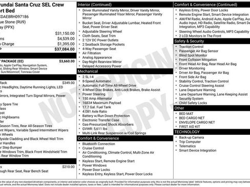 Used 2024 Hyundai Santa Cruz SEL w/ Activity Package AWD/4WD image 25