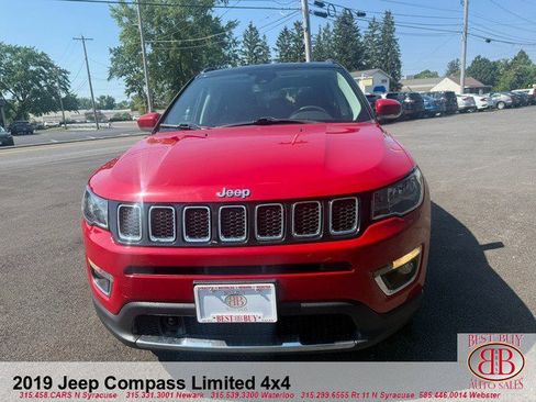 Used 2019 Jeep Compass Limited w/ Advanced Safety Group AWD/4WD image 8