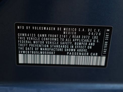 Used 2020 Volkswagen Jetta S w/ Driver Assistance Package image 30