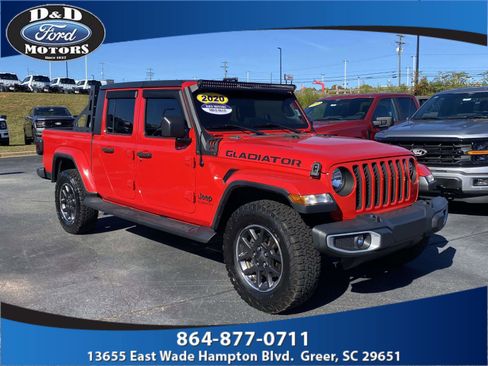 Used 2020 Jeep Gladiator Overland w/ Trailer Tow Package image 1