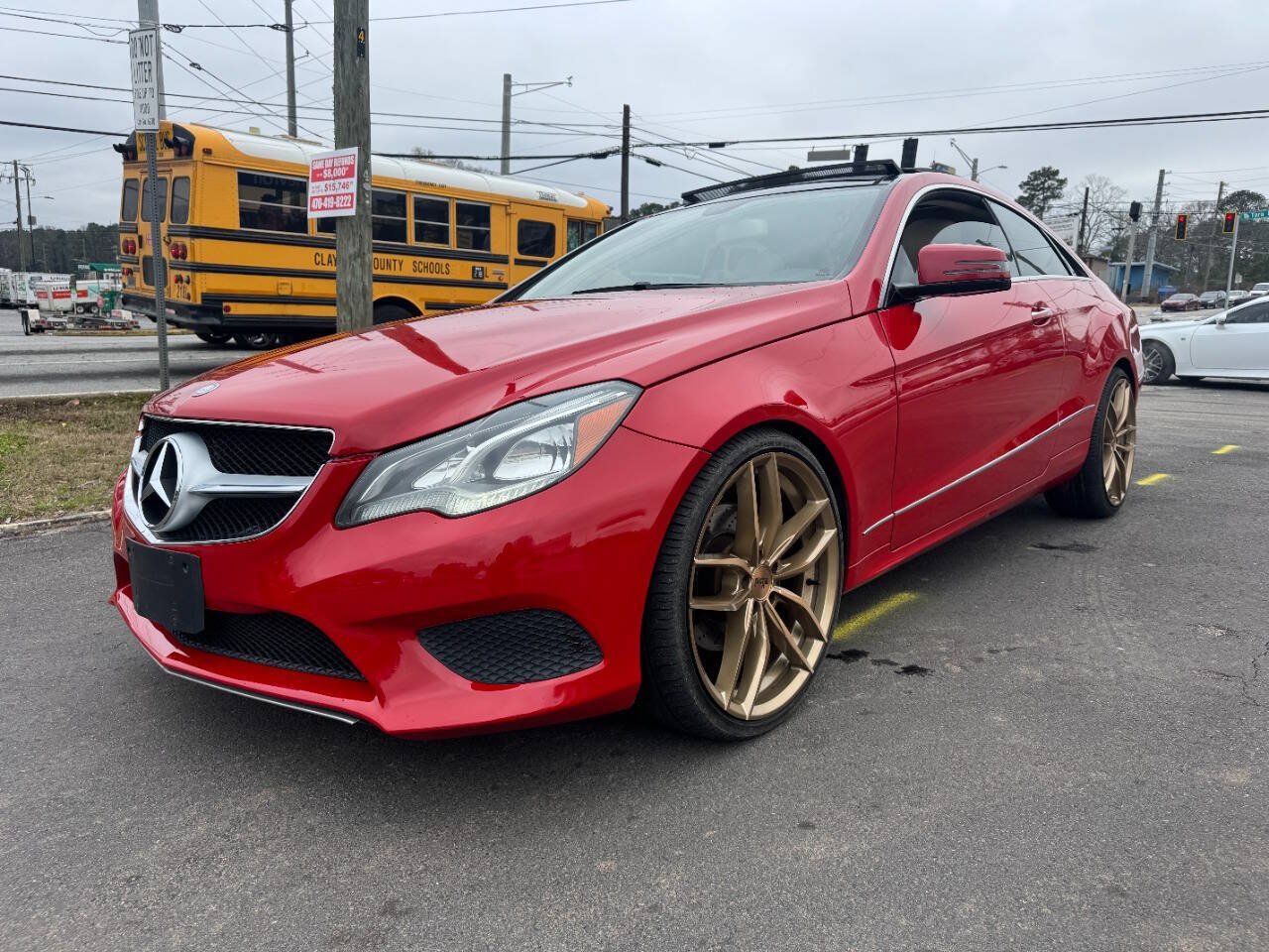 Used 2014 Mercedes-Benz E 350 4MATIC Coupe image 2