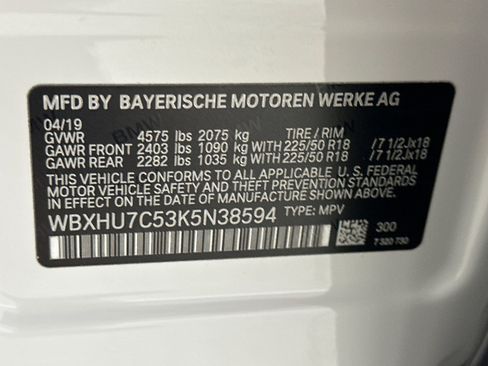 Used 2019 BMW X1 sDrive28i w/ Convenience Package FWD image 30