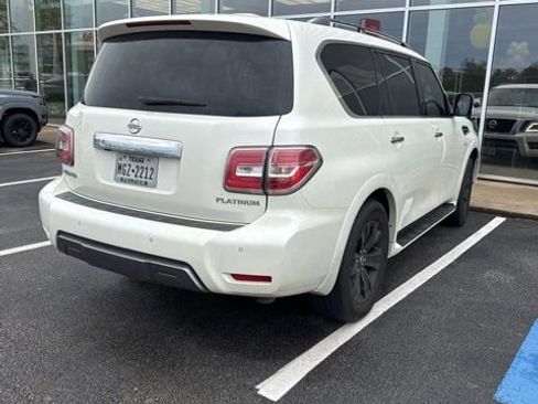 Certified 2019 Nissan Armada Platinum w/ Captain's Chairs Package image 2