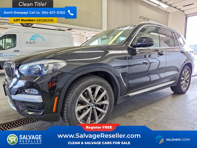Used 2019 BMW X3 xDrive30i w/ Driving Assistance Package AWD/4WD image 1