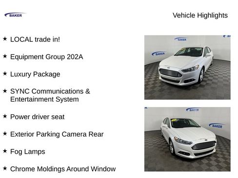 Used 2015 Ford Fusion SE w/ Equipment Group 202A image 4