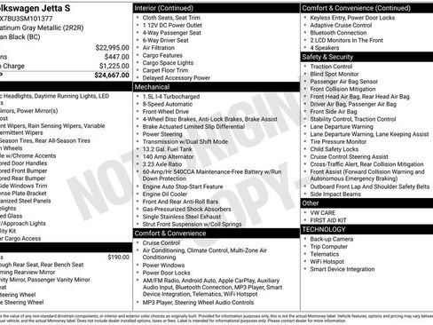 Used 2025 Volkswagen Jetta S image 7