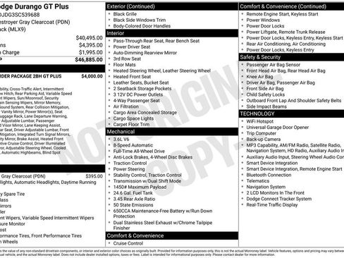 Used 2025 Dodge Durango GT AWD/4WD image 19