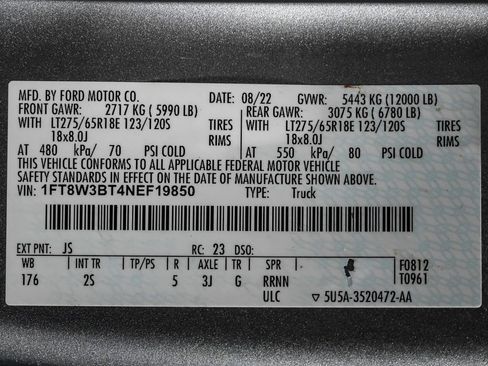 Used 2022 Ford F350 XLT w/ XLT Value Package AWD/4WD image 57