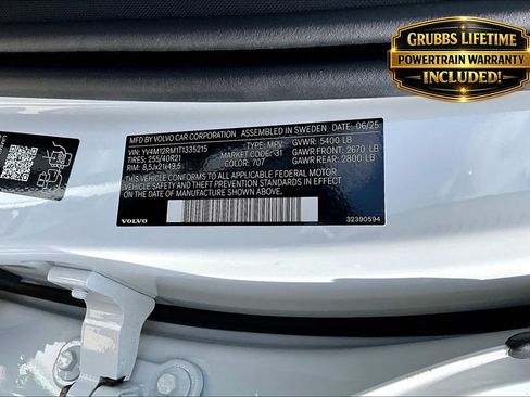 Certified 2026 Volvo XC60 B5 Ultra w/ Protection Package Premier AWD/4WD image 22