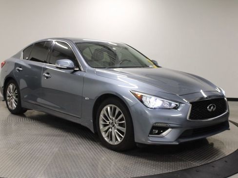 Used 2020 INFINITI Q50 Luxe w/ Essential Package (3.0T Luxe) RWD image 1