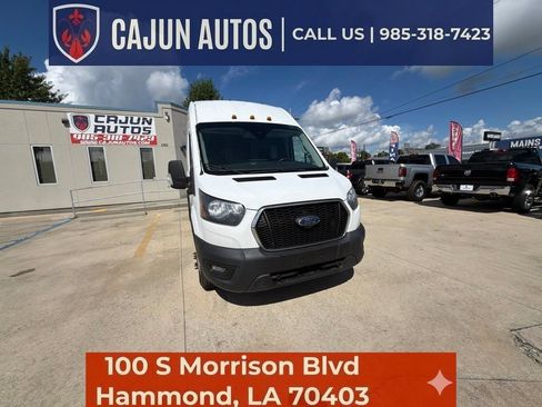 Used 2022 Ford Transit 350 148 High Roof Extended DRW RWD image 6