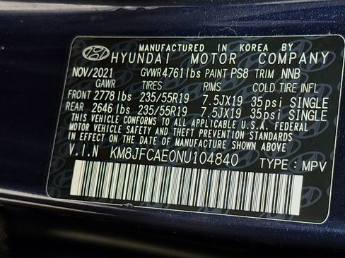 Certified 2022 Hyundai Tucson XRT w/ Cargo Package AWD/4WD image 36