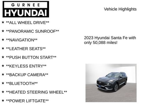 Certified 2023 Hyundai Santa Fe Calligraphy AWD/4WD image 7