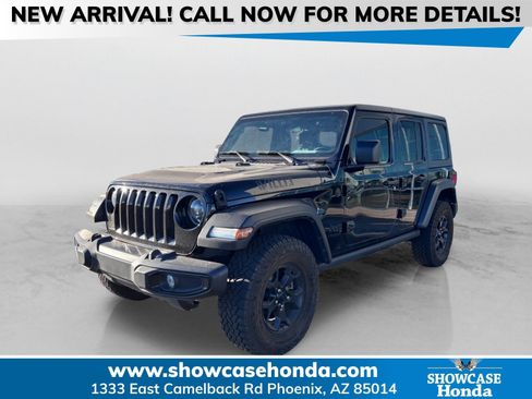 Used 2021 Jeep Wrangler Unlimited Sport AWD/4WD image 1