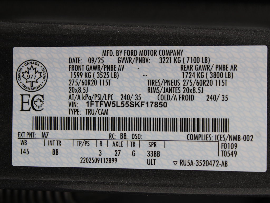 Used 2025 Ford F150 Lariat AWD/4WD image 78