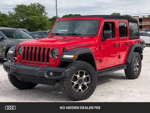 Used 2021 Jeep Wrangler Unlimited Rubicon w/ LED Lighting Group AWD/4WD image 1