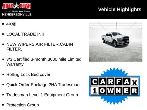 Used 2023 RAM 3500 Tradesman w/ Chrome Appearance Group image 4