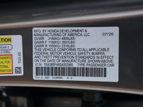 New 2025 Acura TLX Technology Package image 29