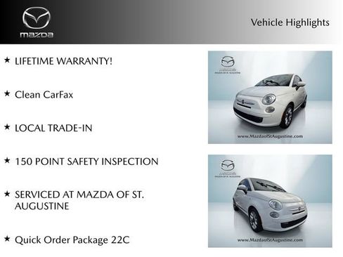 Used 2017 FIAT 500 Pop FWD image 2