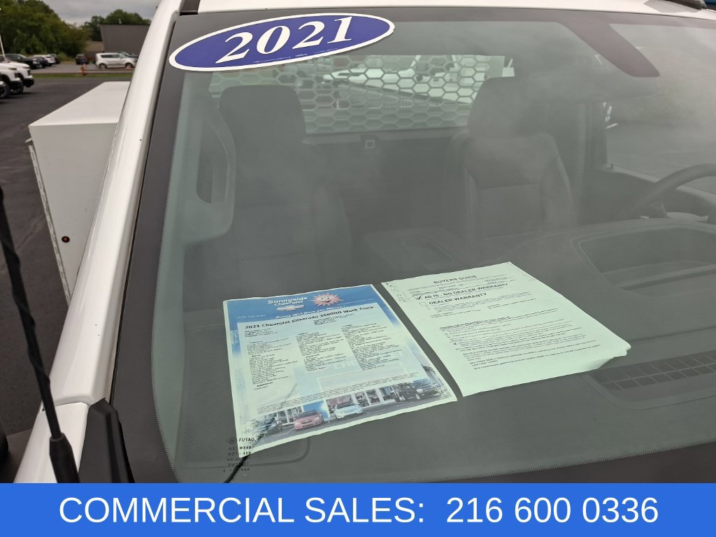Used 2021 Chevrolet Silverado 3500 W/T w/ WT Fleet Convenience Package RWD image 18