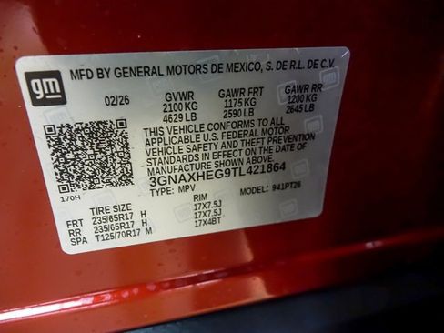 New 2026 Chevrolet Equinox LT image 23