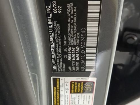 Used 2023 Mercedes-Benz EQE 350+ 4MATIC SUV image 13