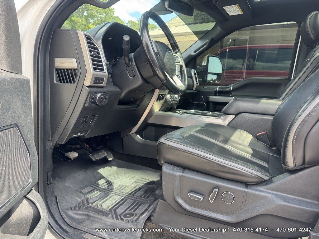 Used 2018 Ford F250 Platinum w/ Platinum Ultimate Package AWD/4WD image 14
